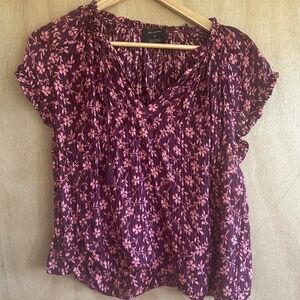 Ulla Johnson Short Sleeve Blouse